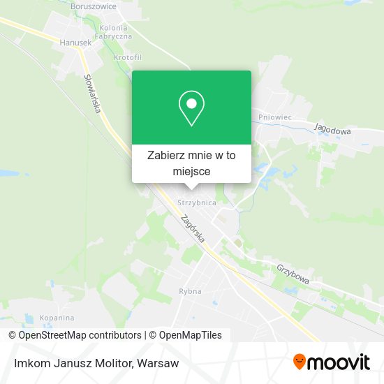 Mapa Imkom Janusz Molitor