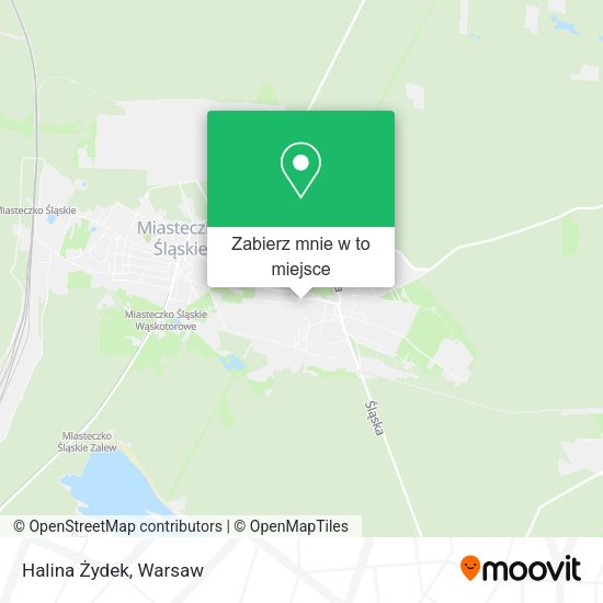 Mapa Halina Żydek