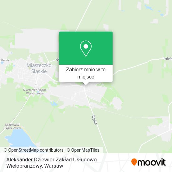 Mapa Aleksander Dziewior Zakład Usługowo Wielobranżowy