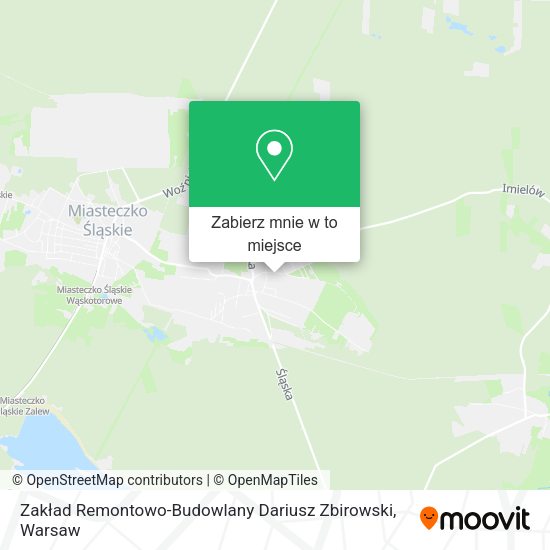 Mapa Zakład Remontowo-Budowlany Dariusz Zbirowski