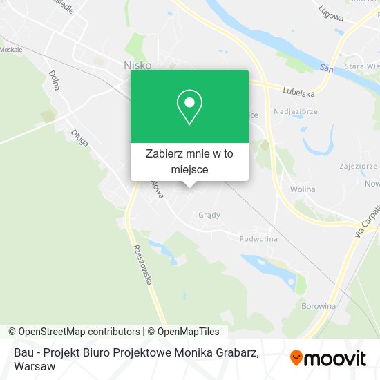 Mapa Bau - Projekt Biuro Projektowe Monika Grabarz