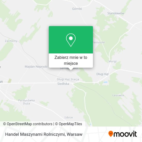 Mapa Handel Maszynami Rolniczymi