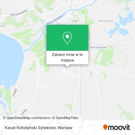 Mapa Kasat Kołodyński Sylwester