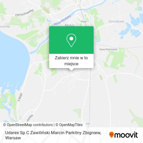 Mapa Udarex Sp C Zawiliński Marcin Parkitny Zbigniew