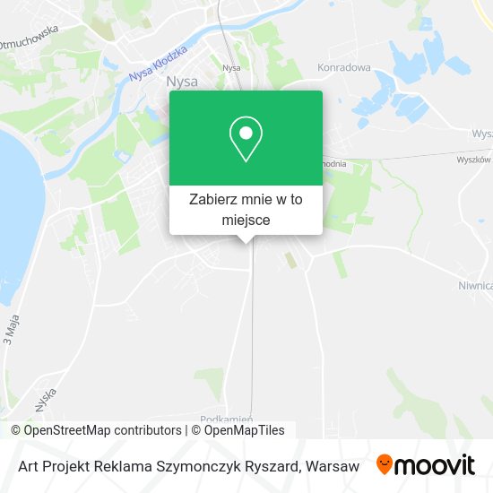 Mapa Art Projekt Reklama Szymonczyk Ryszard