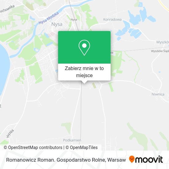 Mapa Romanowicz Roman. Gospodarstwo Rolne