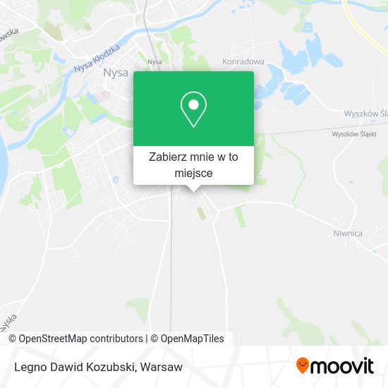 Mapa Legno Dawid Kozubski