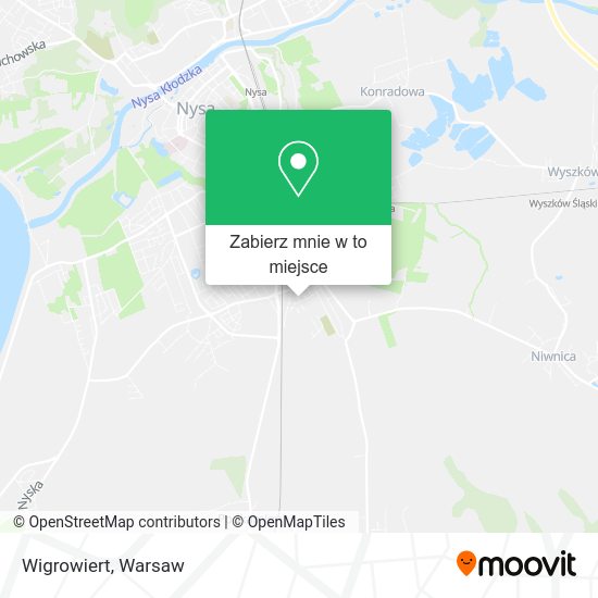 Mapa Wigrowiert