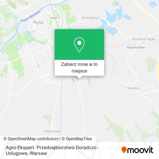 Mapa Agro-Ekspert. Przedsiębiorstwo Doradczo - Usługowe