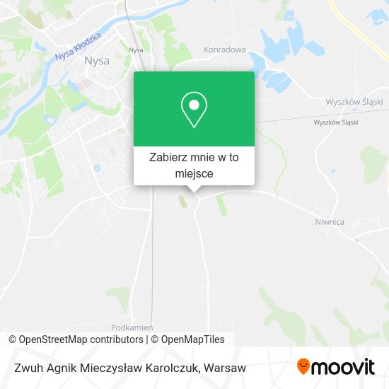 Mapa Zwuh Agnik Mieczysław Karolczuk