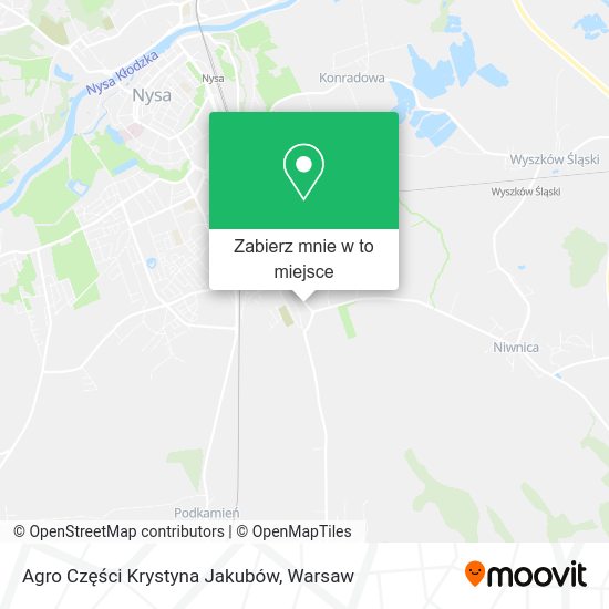 Mapa Agro Części Krystyna Jakubów