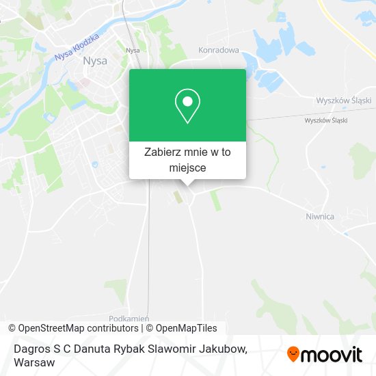 Mapa Dagros S C Danuta Rybak Slawomir Jakubow