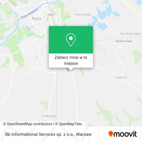 Mapa Bb Informational Services sp. z o.o.
