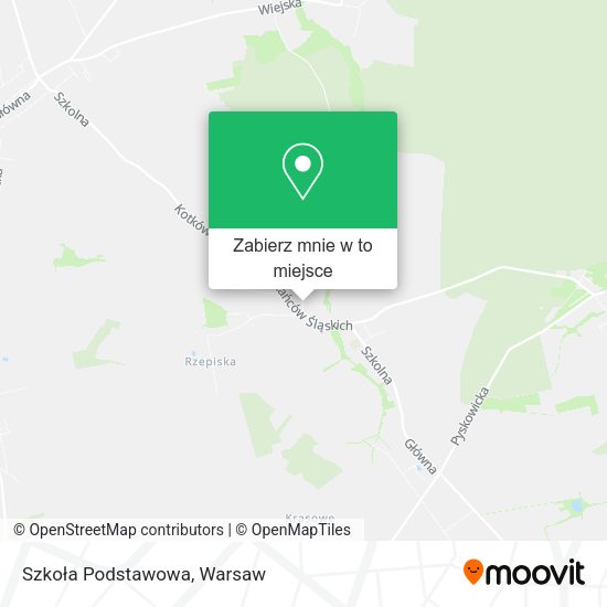 Mapa Szkoła Podstawowa