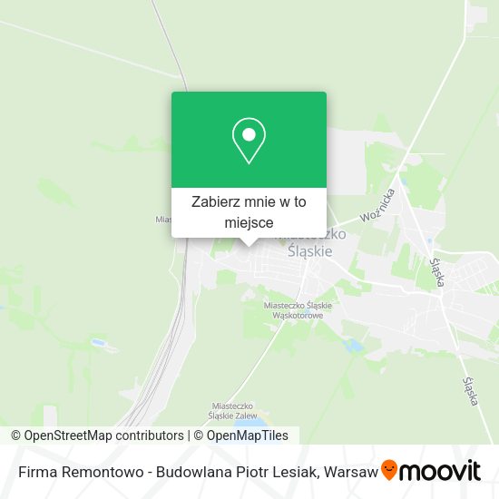 Mapa Firma Remontowo - Budowlana Piotr Lesiak