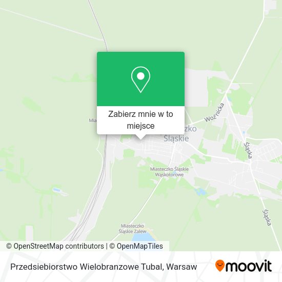 Mapa Przedsiebiorstwo Wielobranzowe Tubal