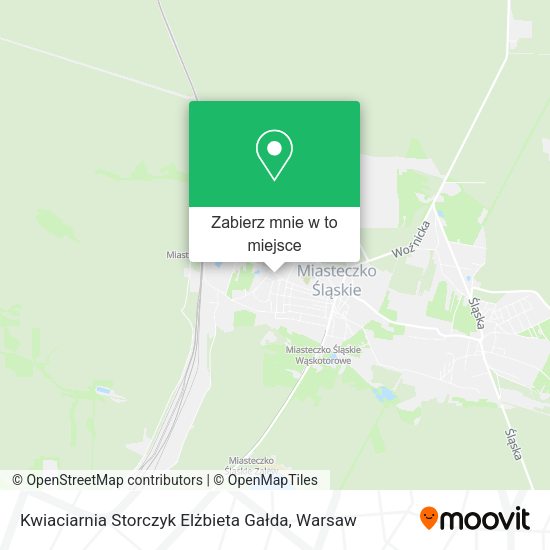 Mapa Kwiaciarnia Storczyk Elżbieta Gałda