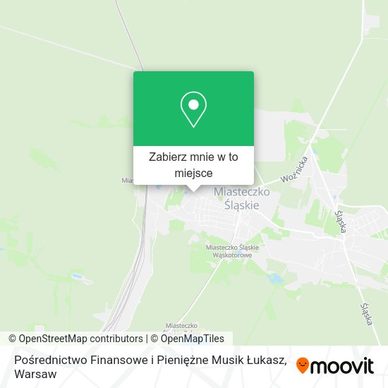 Mapa Pośrednictwo Finansowe i Pieniężne Musik Łukasz