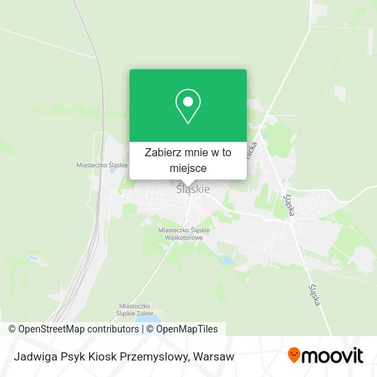 Mapa Jadwiga Psyk Kiosk Przemyslowy