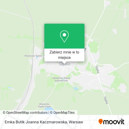 Mapa Emka Butik Joanna Kaczmarowska