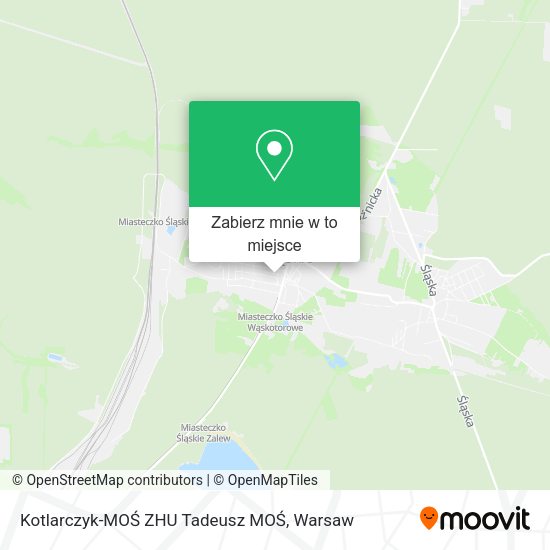 Mapa Kotlarczyk-MOŚ ZHU Tadeusz MOŚ