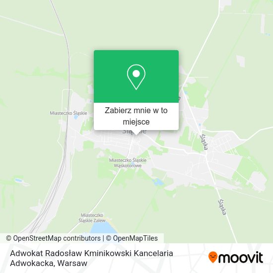 Mapa Adwokat Radosław Kminikowski Kancelaria Adwokacka