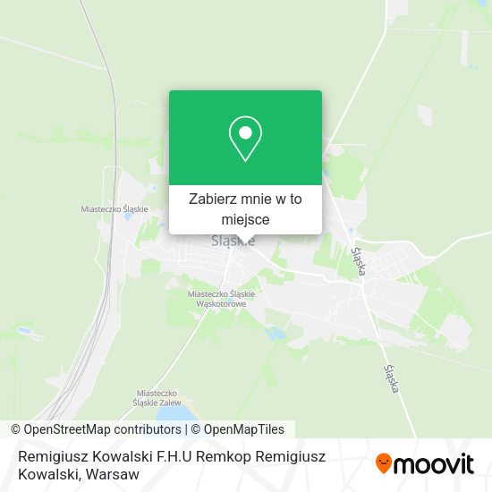 Mapa Remigiusz Kowalski F.H.U Remkop Remigiusz Kowalski