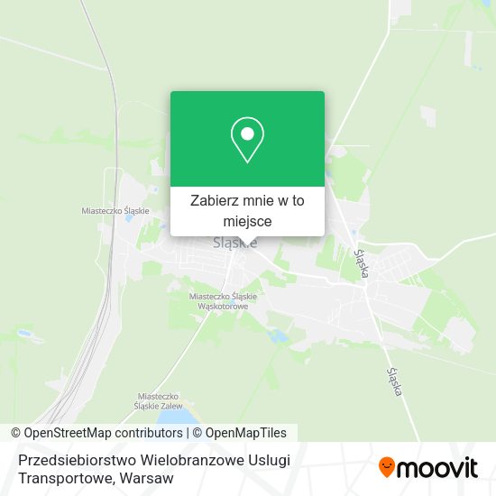 Mapa Przedsiebiorstwo Wielobranzowe Uslugi Transportowe