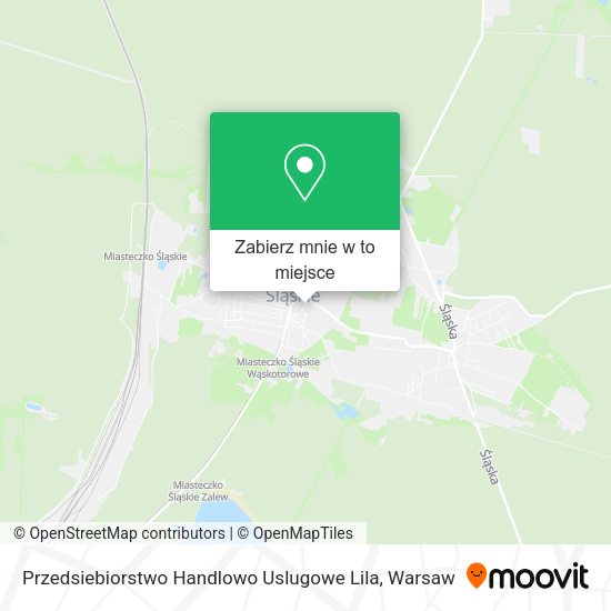 Mapa Przedsiebiorstwo Handlowo Uslugowe Lila