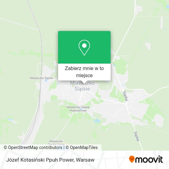 Mapa Józef Kotasiński Ppuh Power