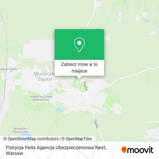 Mapa Patrycja Pella Agencja Ubezpieczeniowa Next