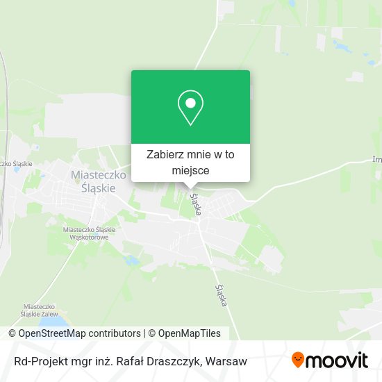 Mapa Rd-Projekt mgr inż. Rafał Draszczyk