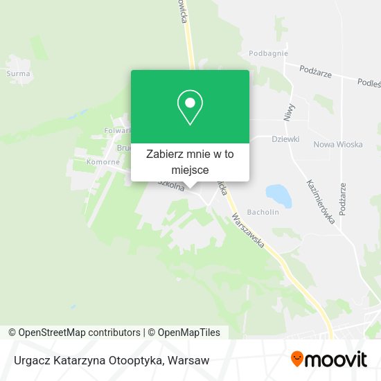 Mapa Urgacz Katarzyna Otooptyka