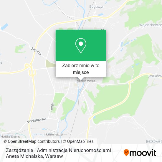 Mapa Zarządzanie i Administracja Nieruchomościami Aneta Michalska