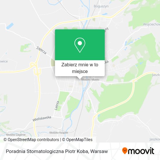 Mapa Poradnia Stomatologiczna Piotr Koba