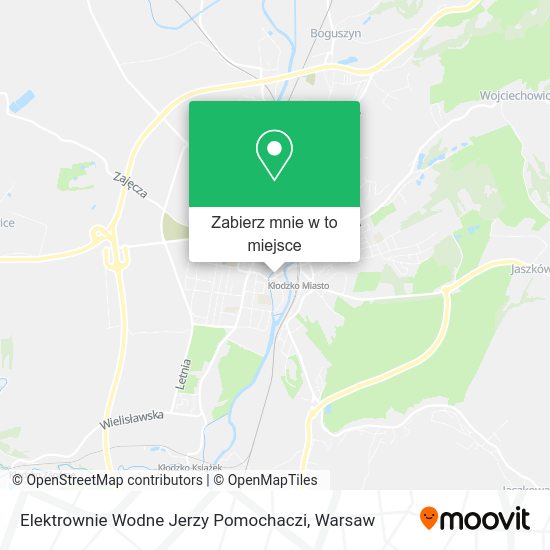 Mapa Elektrownie Wodne Jerzy Pomochaczi