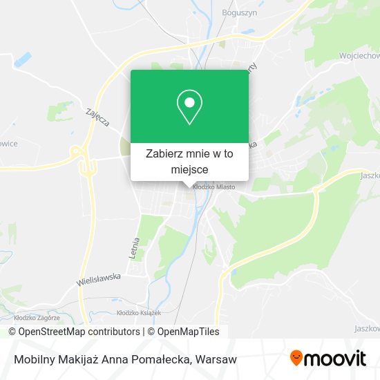 Mapa Mobilny Makijaż Anna Pomałecka