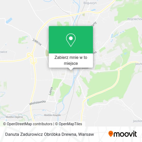 Mapa Danuta Zadurowicz Obróbka Drewna