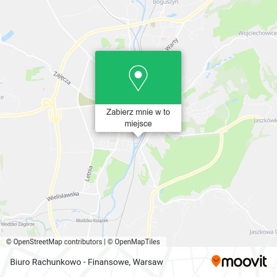 Mapa Biuro Rachunkowo - Finansowe