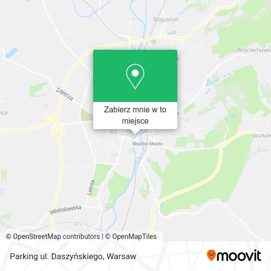 Mapa Parking ul. Daszyńskiego