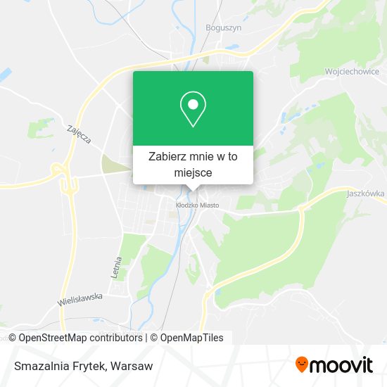 Mapa Smazalnia Frytek