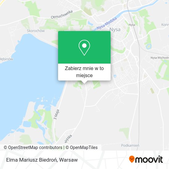 Mapa Elma Mariusz Biedroń