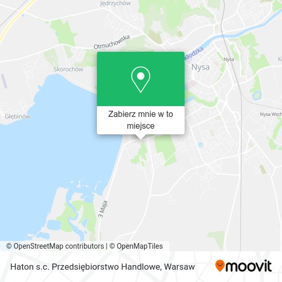 Mapa Haton s.c. Przedsiębiorstwo Handlowe