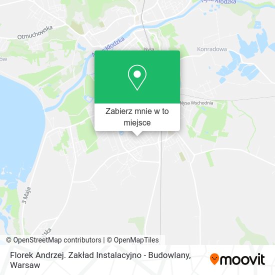 Mapa Florek Andrzej. Zakład Instalacyjno - Budowlany