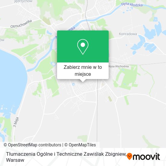 Mapa Tłumaczenia Ogólne i Techniczne Zawiślak Zbigniew