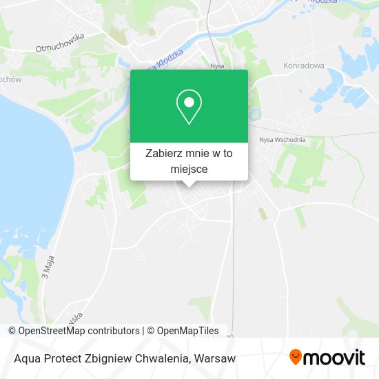 Mapa Aqua Protect Zbigniew Chwalenia