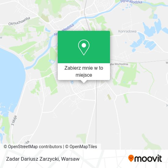 Mapa Zadar Dariusz Zarzycki