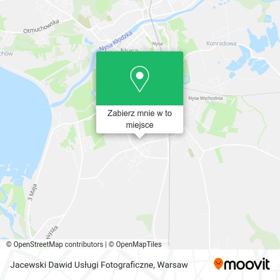 Mapa Jacewski Dawid Usługi Fotograficzne