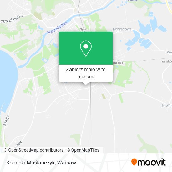 Mapa Kominki Maślańczyk