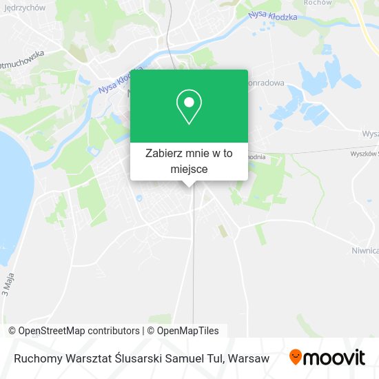 Mapa Ruchomy Warsztat Ślusarski Samuel Tul